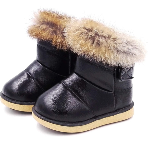 Comfy kids fur boot size 7 - Picture 6 of 11